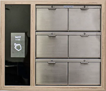 Keyguru Box s přihrádkami a ovládacím panelem